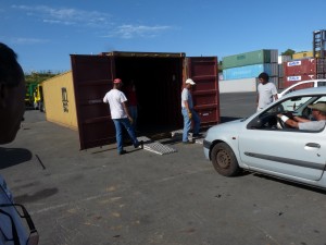 Transport de voiture vers Mayotte en conteneur de groupage